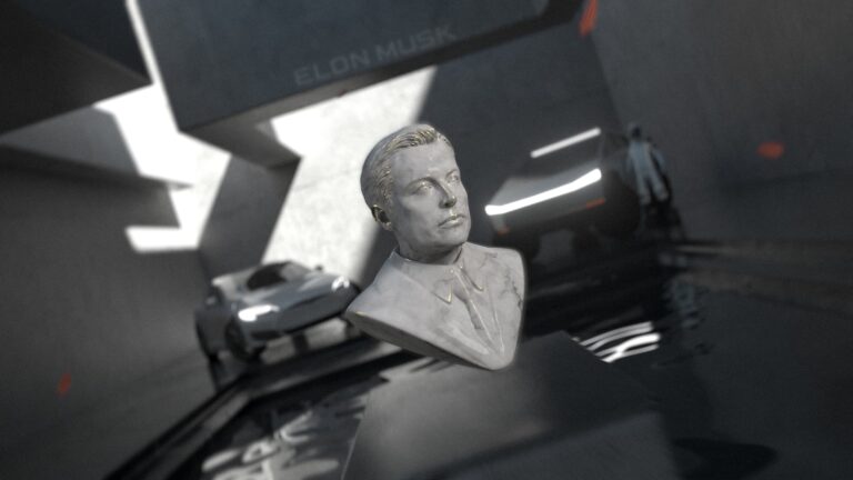 Motion video about Elon Musk