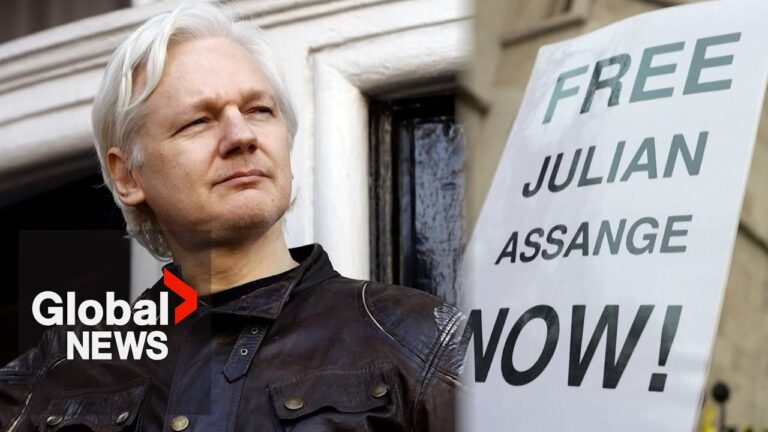 “His life is at risk”: Julian Assange’s wife joins protests against his extradition to US