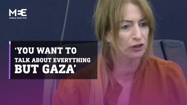 Clare Daly: ‘You want to talk about everything but Gaza’