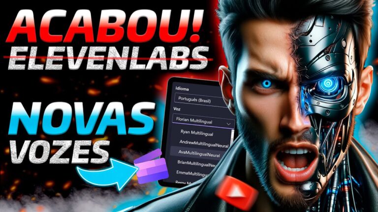 É O FIM DO ELEVENLABS? Esse Concorrente Cria VOZES REALISTAS para Canal Dark