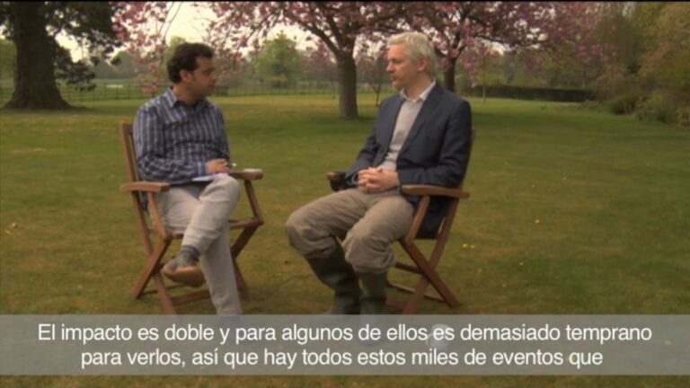 Entrevista a Julian Assange – El impacto de Wikileaks
