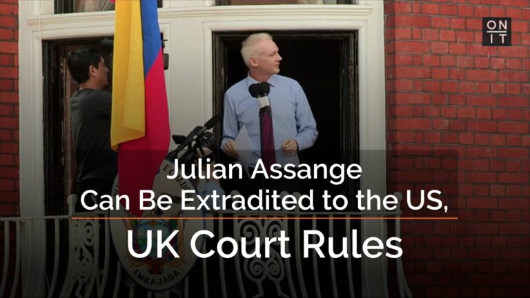 Julian Assange Can Be Extradited to the US, UK Court Rules