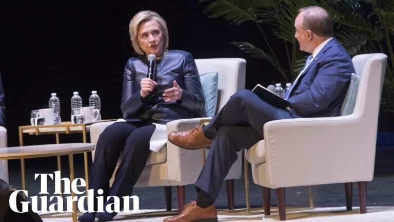 Hillary Clinton: ‘Julian Assange must answer for what he has done’
