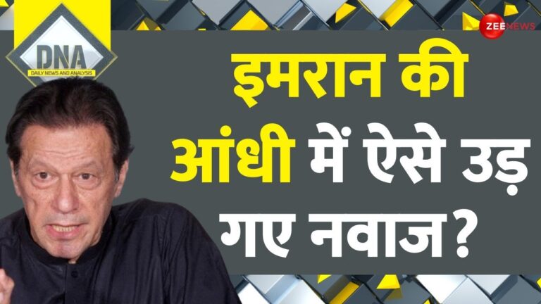 Pakistan Election Result 2024: इमरान की आंधी में उड़ गए नवाज? | Nawaz Sharif | Imran Khan | DNA News