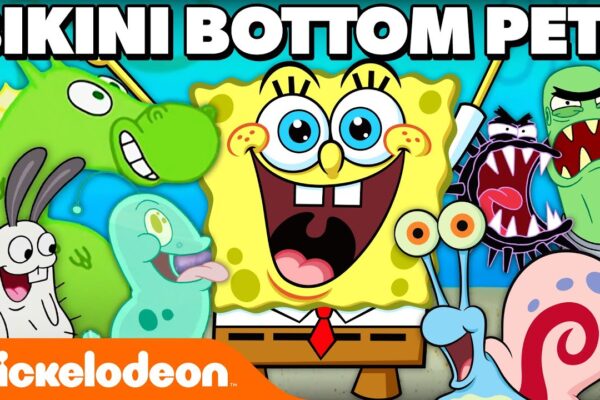 45 MINUTES Of SpongeBob’s PETS In Bikini Bottom! | Nickelodeon Cartoon Universe