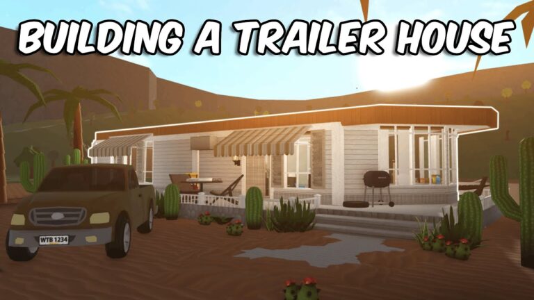 BUILDING A TRAILER HOUSE IN BLOXBURG