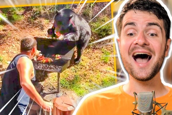 LES PIRES HUMAINS FACE À LA NATURE (il risque sa vie pour des saucisses genre)