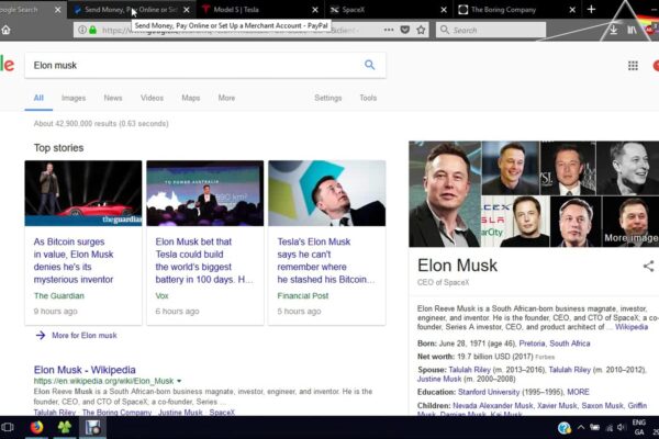 Elon Musk Screencast