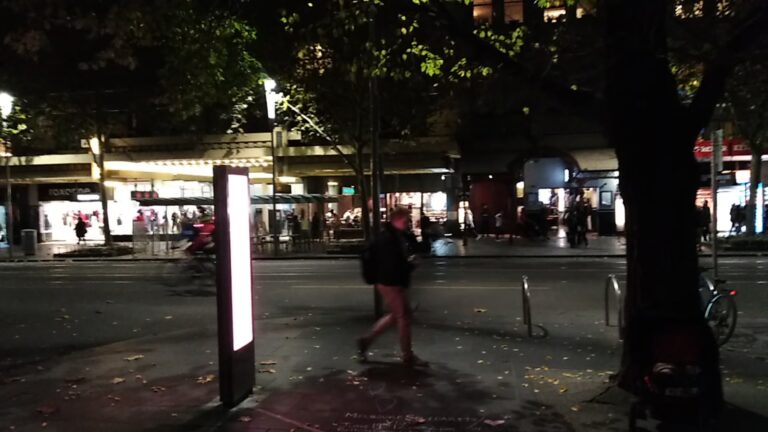 Free Julian Assange Melbourne Vigil Chalk Notice