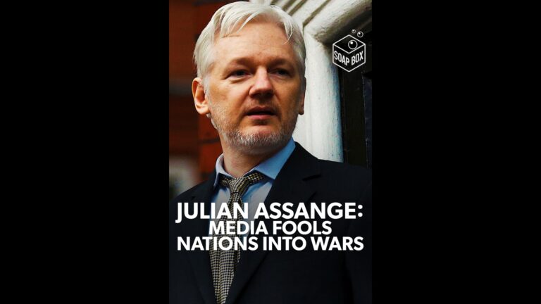 JULIAN ASSANGE MEDIA FOOLS NATIONS INTO WARS